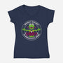 Spooky Season Is Here-Womens-V-Neck-Tee-Eoli Studio