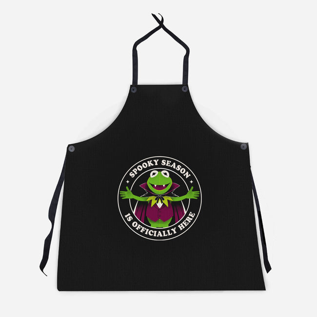 Spooky Season Is Here-Unisex-Kitchen-Apron-Eoli Studio