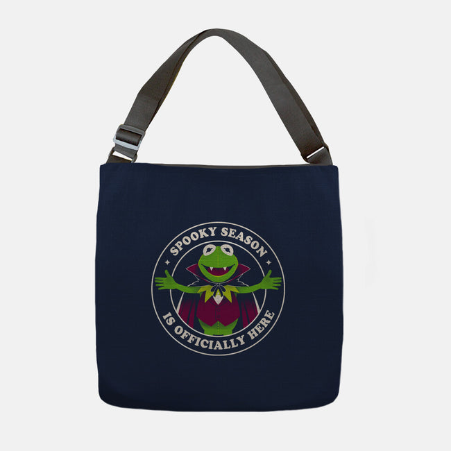 Spooky Season Is Here-None-Adjustable Tote-Bag-Eoli Studio