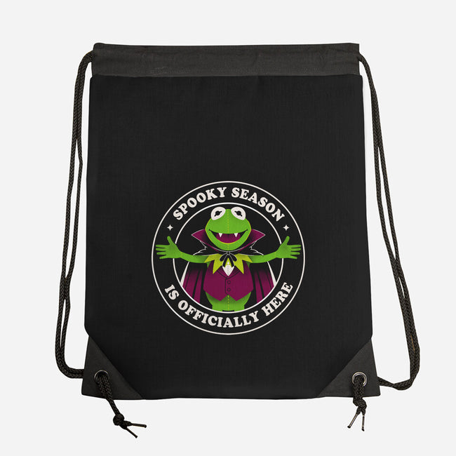 Spooky Season Is Here-None-Drawstring-Bag-Eoli Studio