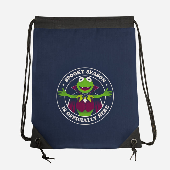 Spooky Season Is Here-None-Drawstring-Bag-Eoli Studio