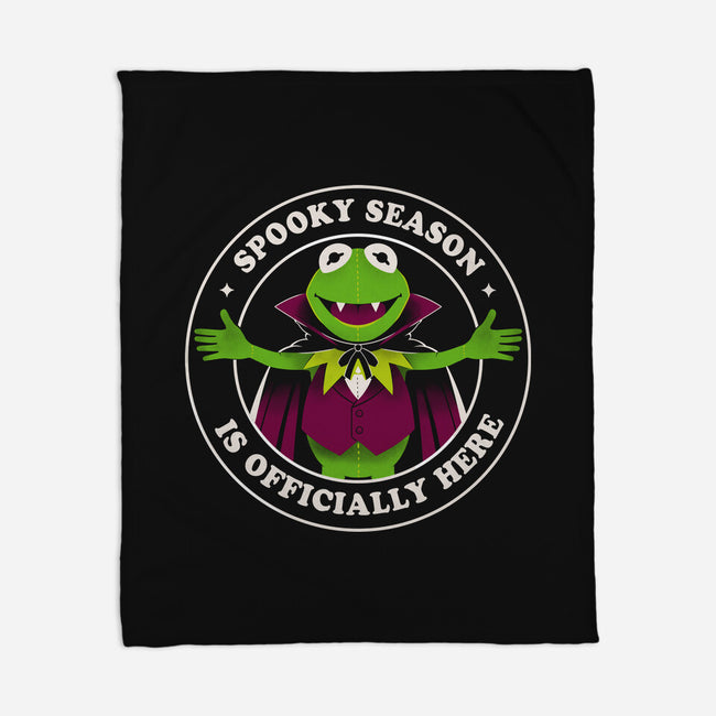 Spooky Season Is Here-None-Fleece-Blanket-Eoli Studio