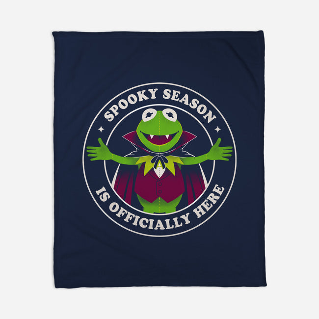 Spooky Season Is Here-None-Fleece-Blanket-Eoli Studio