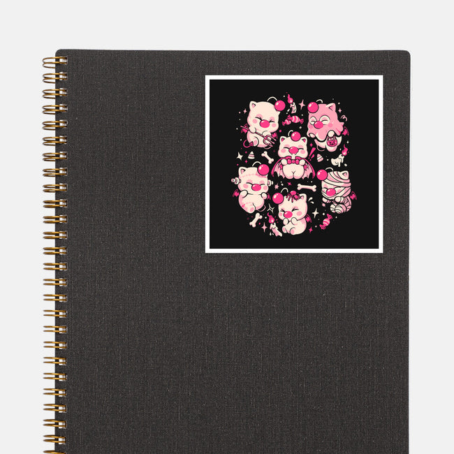 Creepy Cuties-None-Glossy-Sticker-Arigatees