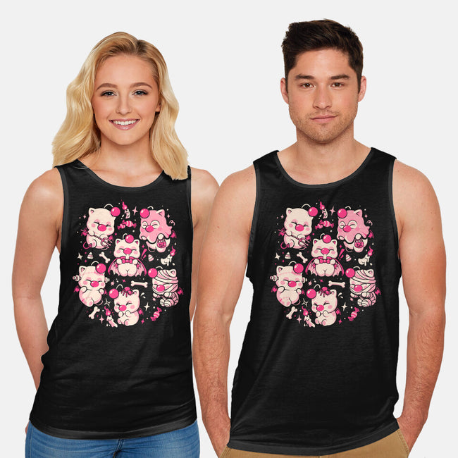 Creepy Cuties-Unisex-Basic-Tank-Arigatees