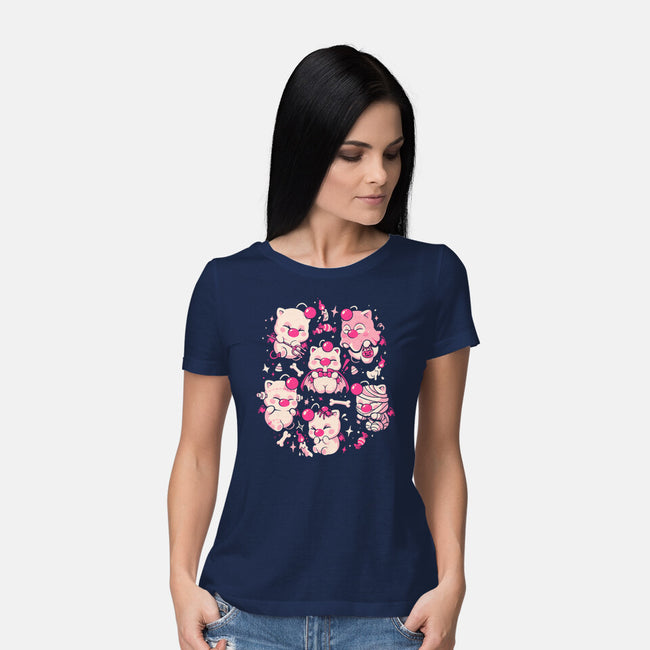 Creepy Cuties-Womens-Basic-Tee-Arigatees