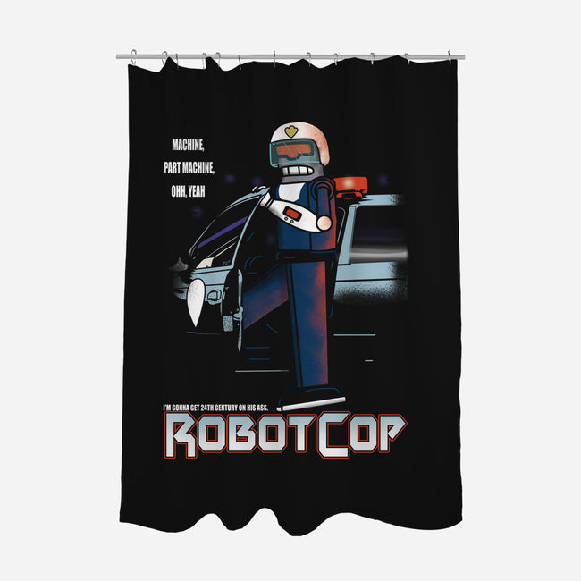 Robotcop-None-Polyester-Shower Curtain-piercek26