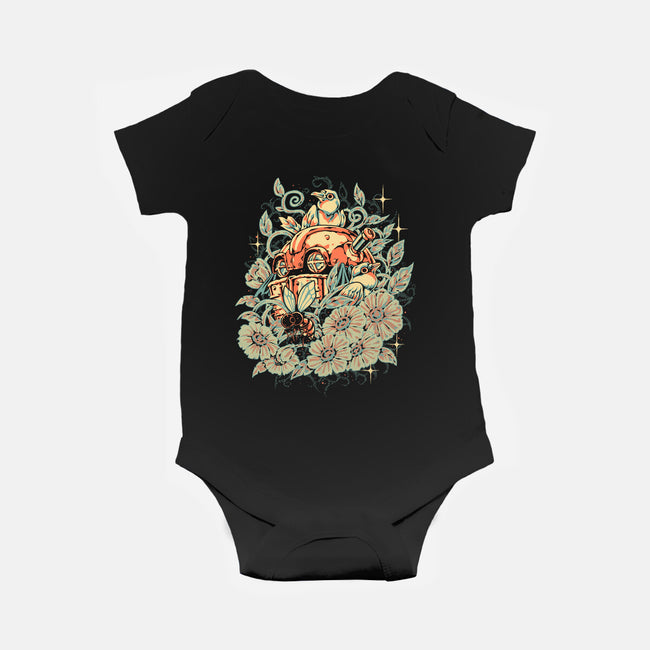 The Gardener-Baby-Basic-Onesie-Estudio Horta