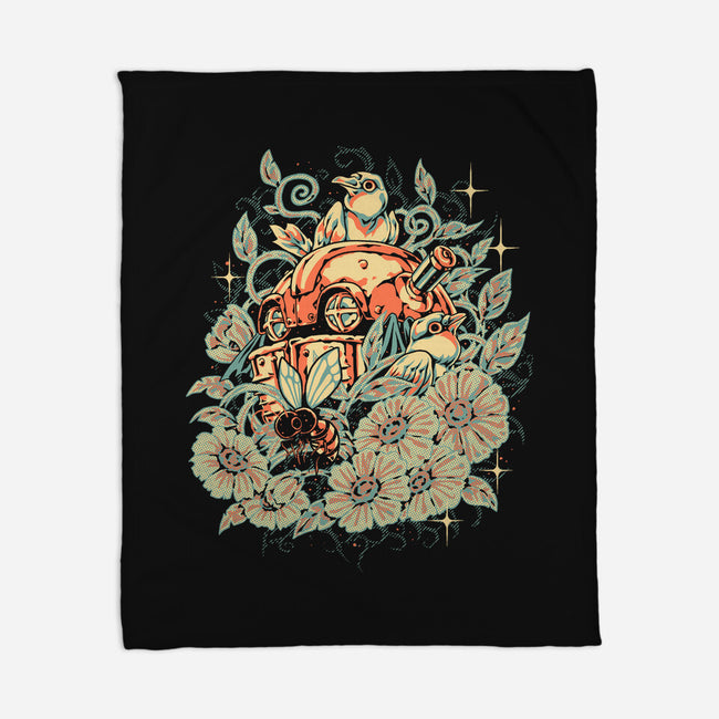The Gardener-None-Fleece-Blanket-Estudio Horta