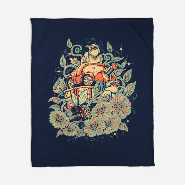 The Gardener-None-Fleece-Blanket-Estudio Horta
