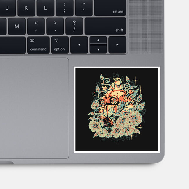 The Gardener-None-Glossy-Sticker-Estudio Horta