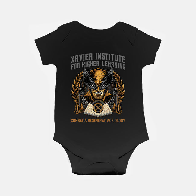 Combat And Regenerative Biology-Baby-Basic-Onesie-glitchygorilla