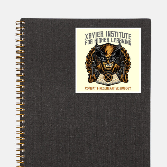 Combat And Regenerative Biology-None-Glossy-Sticker-glitchygorilla