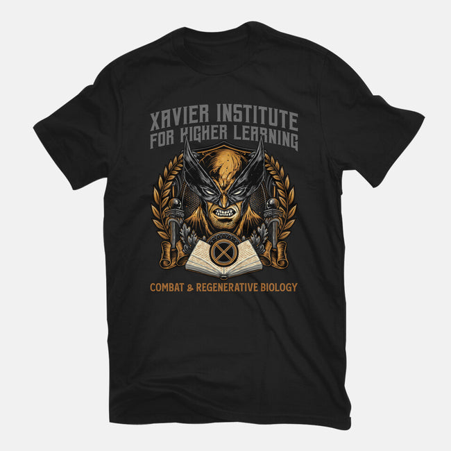 Combat And Regenerative Biology-Mens-Basic-Tee-glitchygorilla