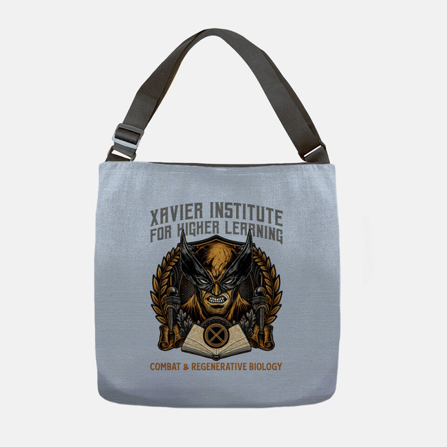 Combat And Regenerative Biology-None-Adjustable Tote-Bag-glitchygorilla