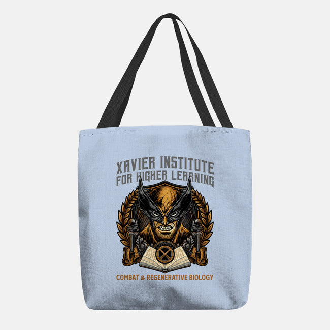 Combat And Regenerative Biology-None-Basic Tote-Bag-glitchygorilla