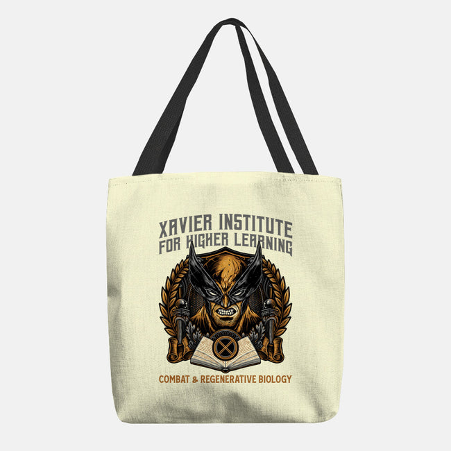 Combat And Regenerative Biology-None-Basic Tote-Bag-glitchygorilla