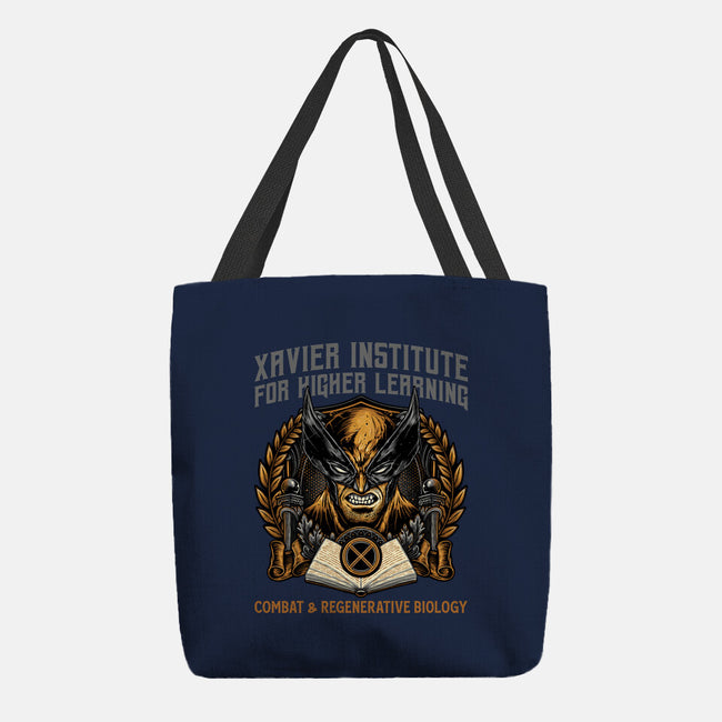 Combat And Regenerative Biology-None-Basic Tote-Bag-glitchygorilla
