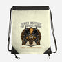 Combat And Regenerative Biology-None-Drawstring-Bag-glitchygorilla