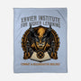 Combat And Regenerative Biology-None-Fleece-Blanket-glitchygorilla