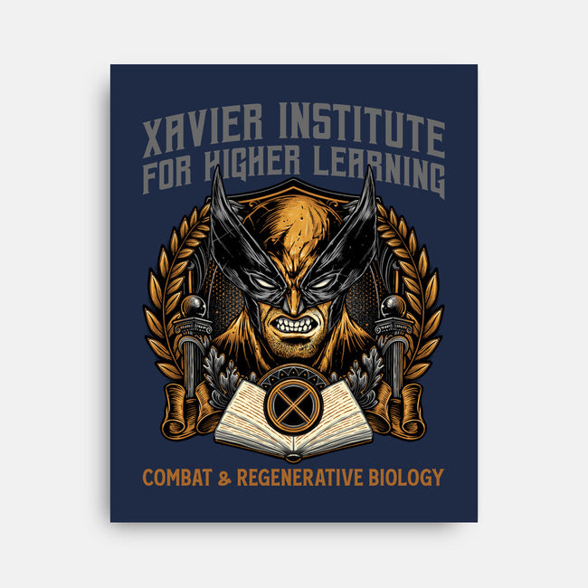 Combat And Regenerative Biology-None-Stretched-Canvas-glitchygorilla