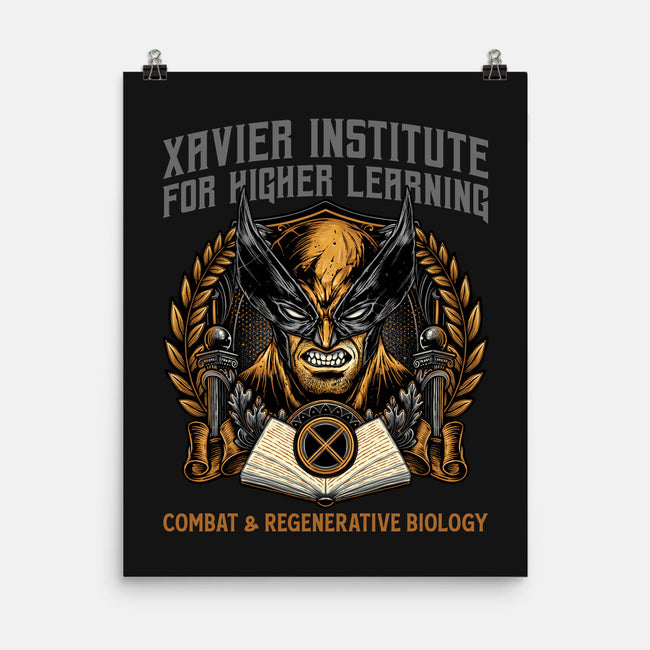 Combat And Regenerative Biology-None-Matte-Poster-glitchygorilla