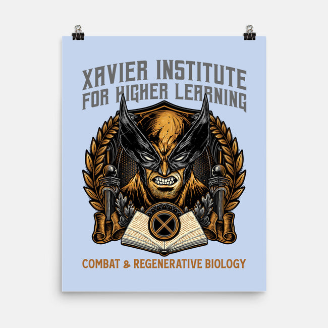 Combat And Regenerative Biology-None-Matte-Poster-glitchygorilla