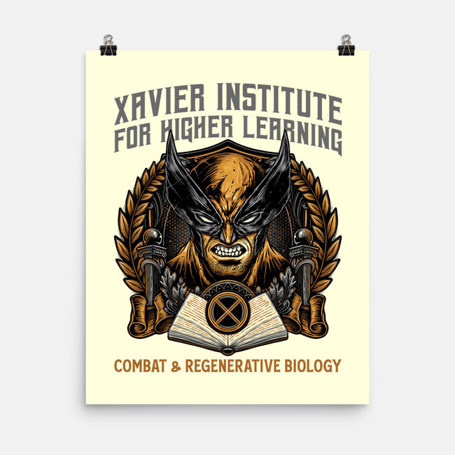 Combat And Regenerative Biology-None-Matte-Poster-glitchygorilla