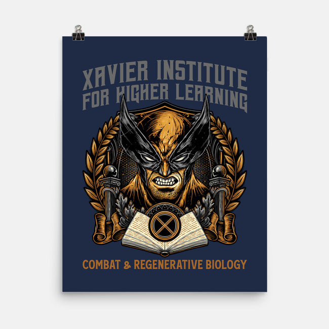 Combat And Regenerative Biology-None-Matte-Poster-glitchygorilla