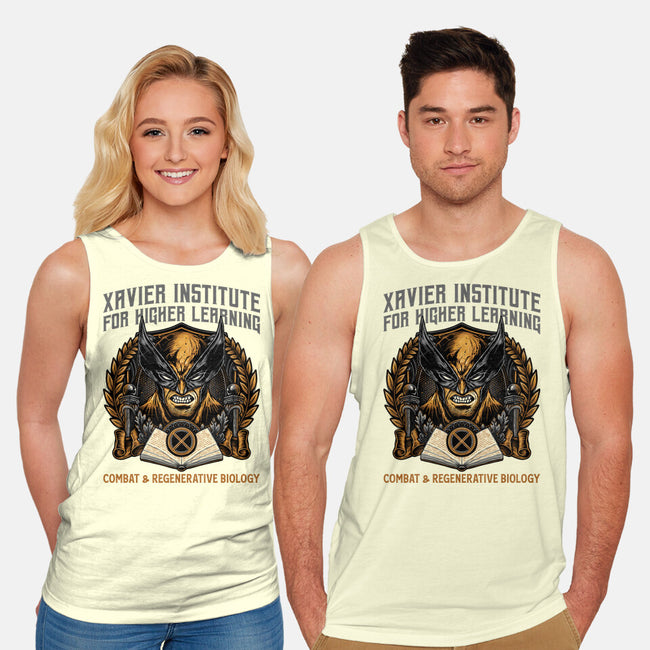 Combat And Regenerative Biology-Unisex-Basic-Tank-glitchygorilla