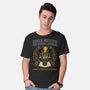 Combat And Regenerative Biology-Mens-Basic-Tee-glitchygorilla