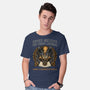 Combat And Regenerative Biology-Mens-Basic-Tee-glitchygorilla