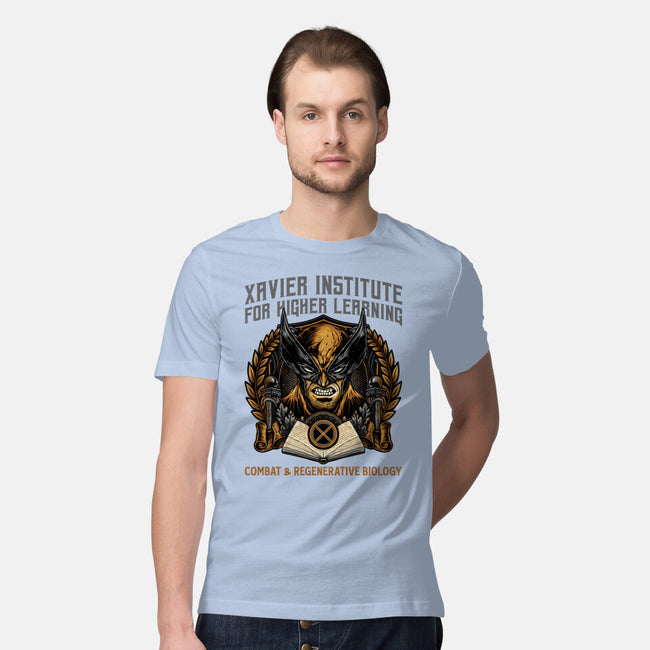 Combat And Regenerative Biology-Mens-Premium-Tee-glitchygorilla