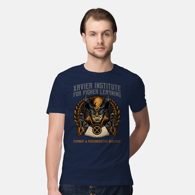 Combat And Regenerative Biology-Mens-Premium-Tee-glitchygorilla