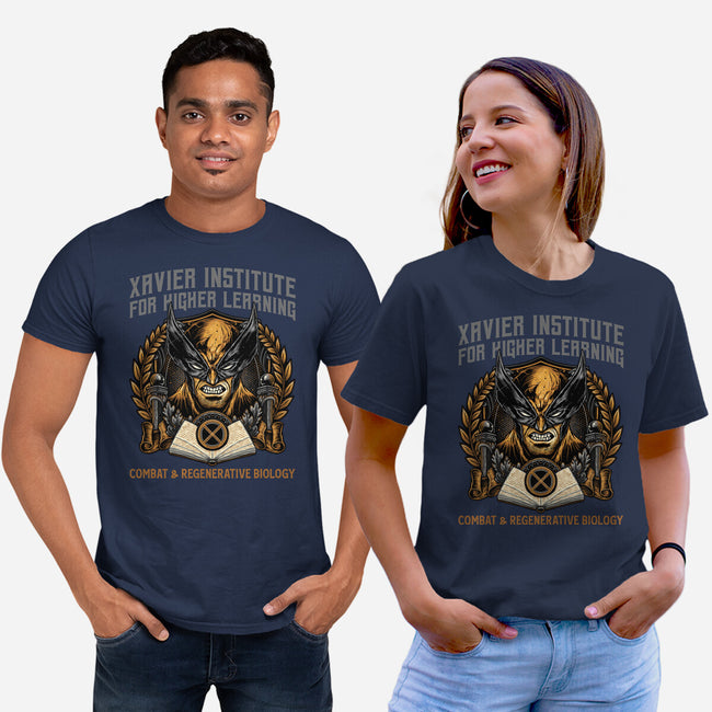 Combat And Regenerative Biology-Unisex-Basic-Tee-glitchygorilla