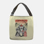 Mushroom Club Sumi-E-None-Adjustable Tote-Bag-Astrobot Invention