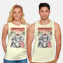 Mushroom Club Sumi-E-Unisex-Basic-Tank-Astrobot Invention