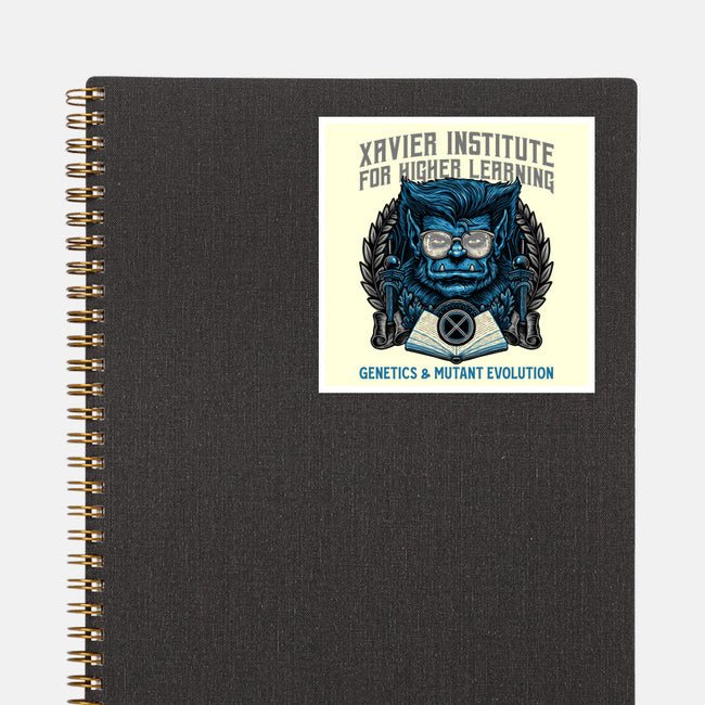 Genetics And Mutant Evolution-None-Glossy-Sticker-glitchygorilla