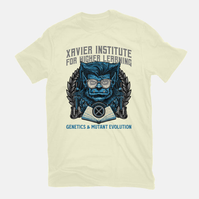 Genetics And Mutant Evolution-Mens-Basic-Tee-glitchygorilla