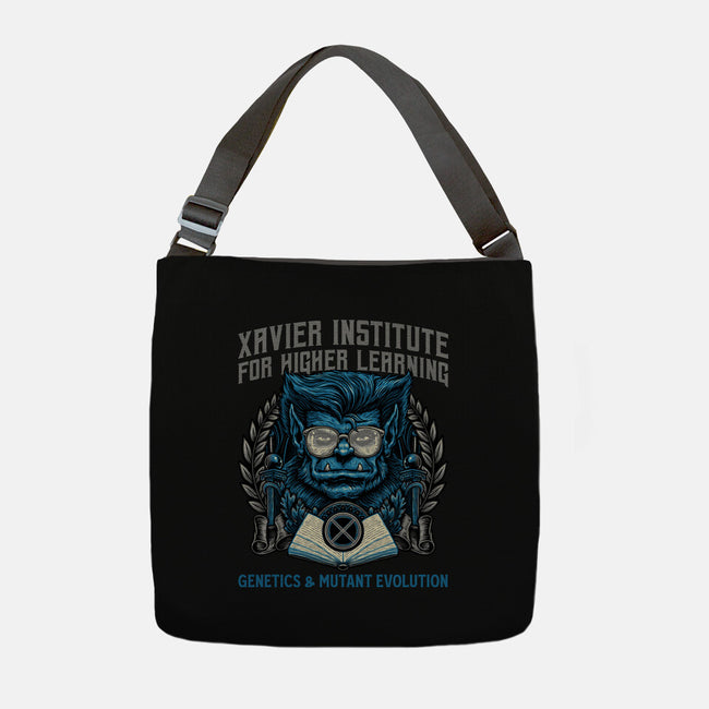 Genetics And Mutant Evolution-None-Adjustable Tote-Bag-glitchygorilla