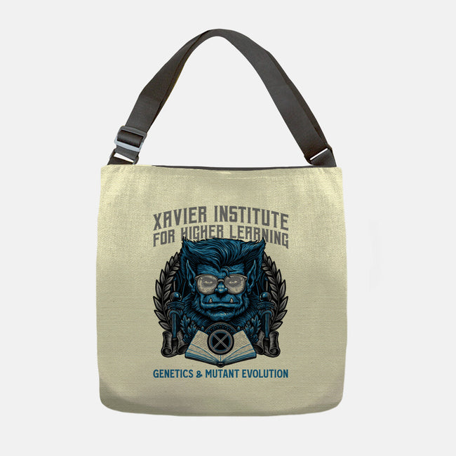 Genetics And Mutant Evolution-None-Adjustable Tote-Bag-glitchygorilla