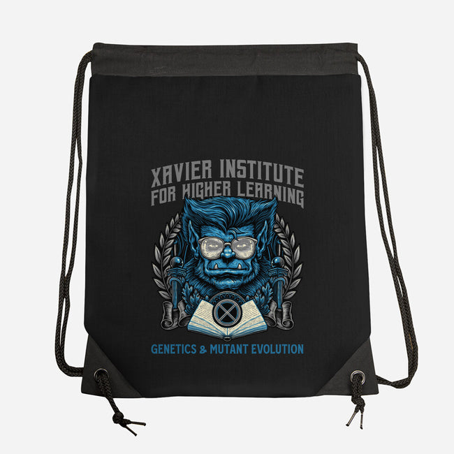 Genetics And Mutant Evolution-None-Drawstring-Bag-glitchygorilla