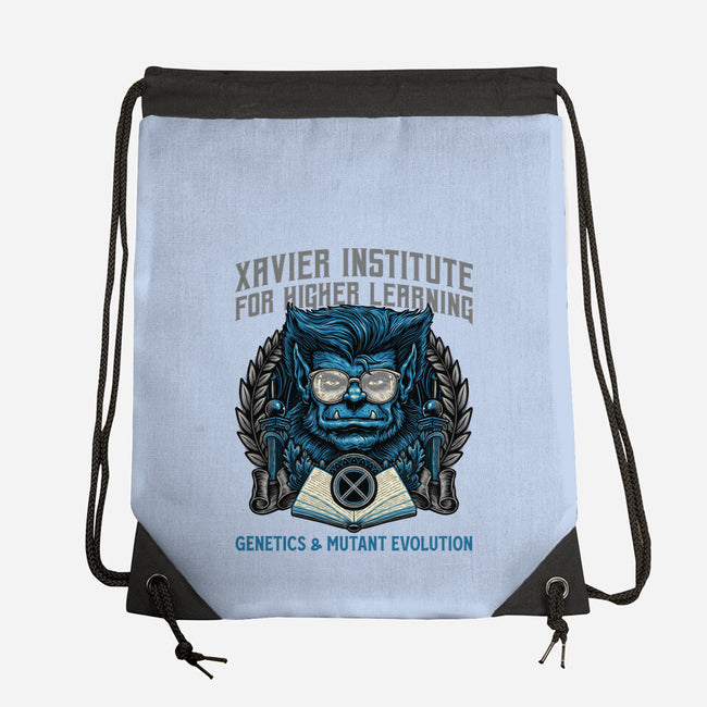 Genetics And Mutant Evolution-None-Drawstring-Bag-glitchygorilla