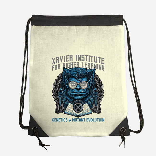 Genetics And Mutant Evolution-None-Drawstring-Bag-glitchygorilla