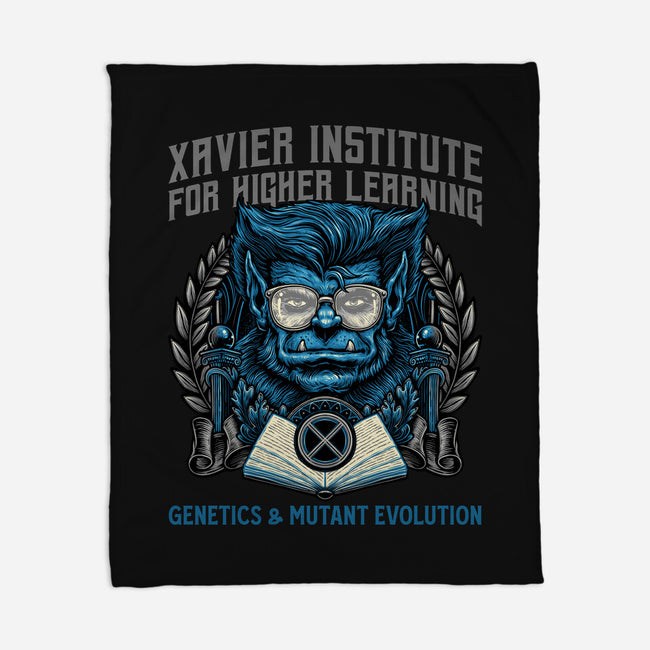 Genetics And Mutant Evolution-None-Fleece-Blanket-glitchygorilla