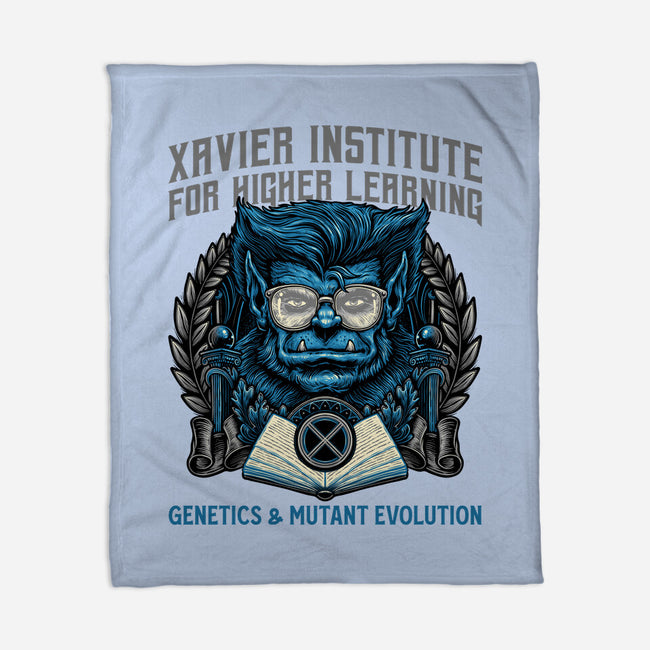 Genetics And Mutant Evolution-None-Fleece-Blanket-glitchygorilla