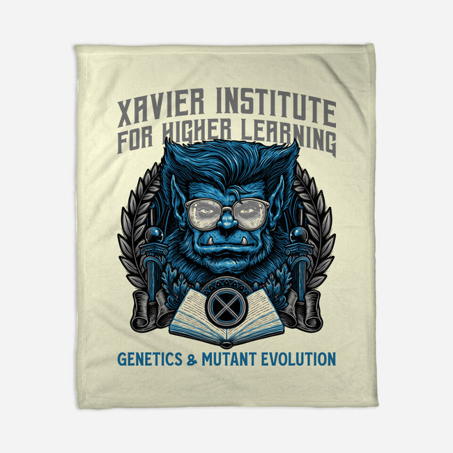 Genetics And Mutant Evolution-None-Fleece-Blanket-glitchygorilla