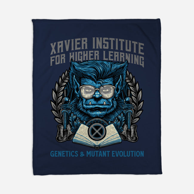 Genetics And Mutant Evolution-None-Fleece-Blanket-glitchygorilla