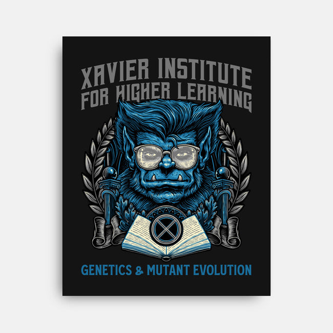 Genetics And Mutant Evolution-None-Stretched-Canvas-glitchygorilla