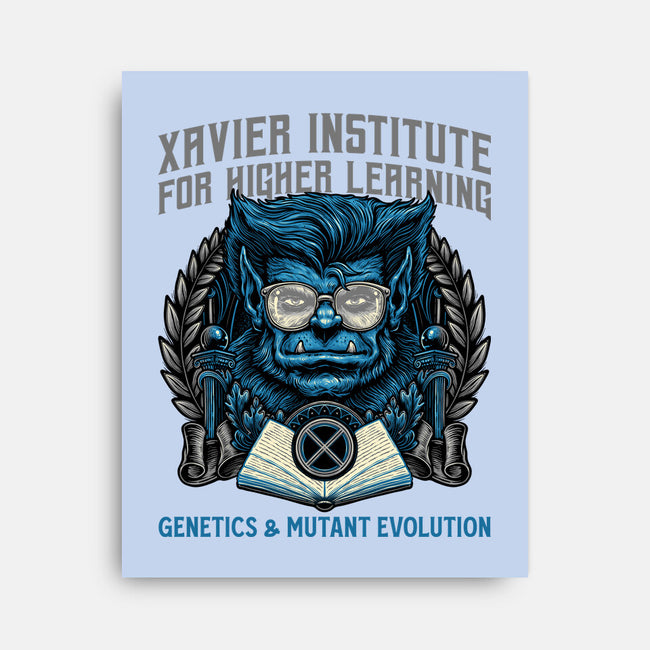 Genetics And Mutant Evolution-None-Stretched-Canvas-glitchygorilla